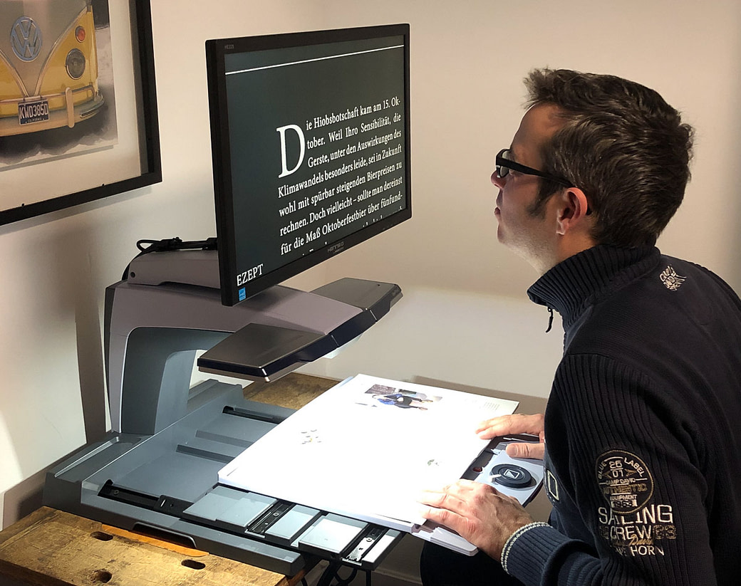 Bildschirmlesegerät