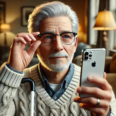 Mann-mit-iPhone